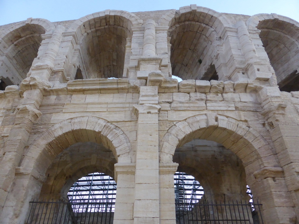 Northeast side of the Arles Amphitheatre