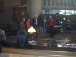 Singers inside the Koepelkerk Arnhem