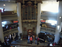 Singers inside the Koepelkerk Arnhem