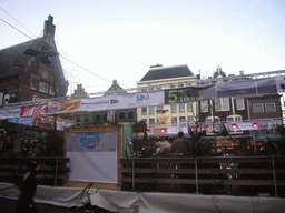 Ice rink on the Korenmarkt, during the Warm Winter Weekend