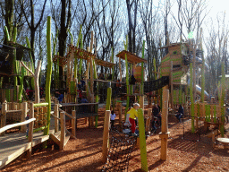 The Adventure Land playground at the Park Area of Burgers` Zoo