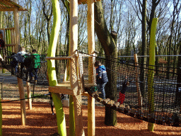 Max at the Adventure Land playground at the Park Area of Burgers` Zoo