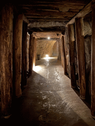 Mine shaft in the tunnel from the Desert Hall to the Bush Hall of Burgers` Zoo