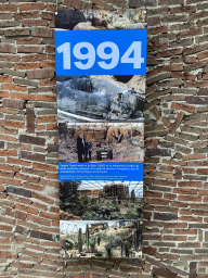 Photographs of the construction of the Desert Hall at 1994, at the Park Area of Burgers` Zoo