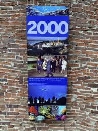 Photographs of the construction of the Ocean Hall at 2000, at the Park Area of Burgers` Zoo