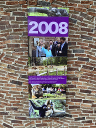 Photographs of the construction of the Rimba Area at 2008, at the Park Area of Burgers` Zoo