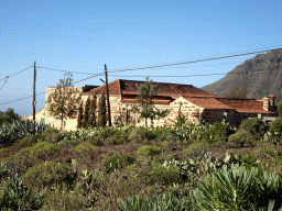 Building at the north side of town, viewed from a parking place next to the Calle Camino-Real street