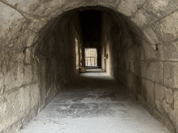 Entrance under the south auditorium of the Roman Theatre of Aspendos