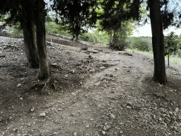 Path to the ruins of the Acropolis, Agora, Basilica, Nympheaum and Aqueduct of Aspendos