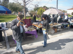 Open market in Thissio district