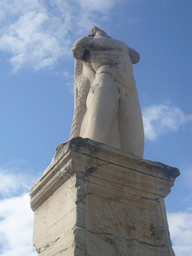 Statue of the Odeion of Agrippa at the Ancient Agora