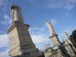 Statues of the Odeion of Agrippa at the Ancient Agora