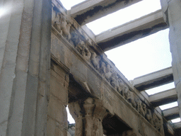 Inside the Temple of Hephaestus
