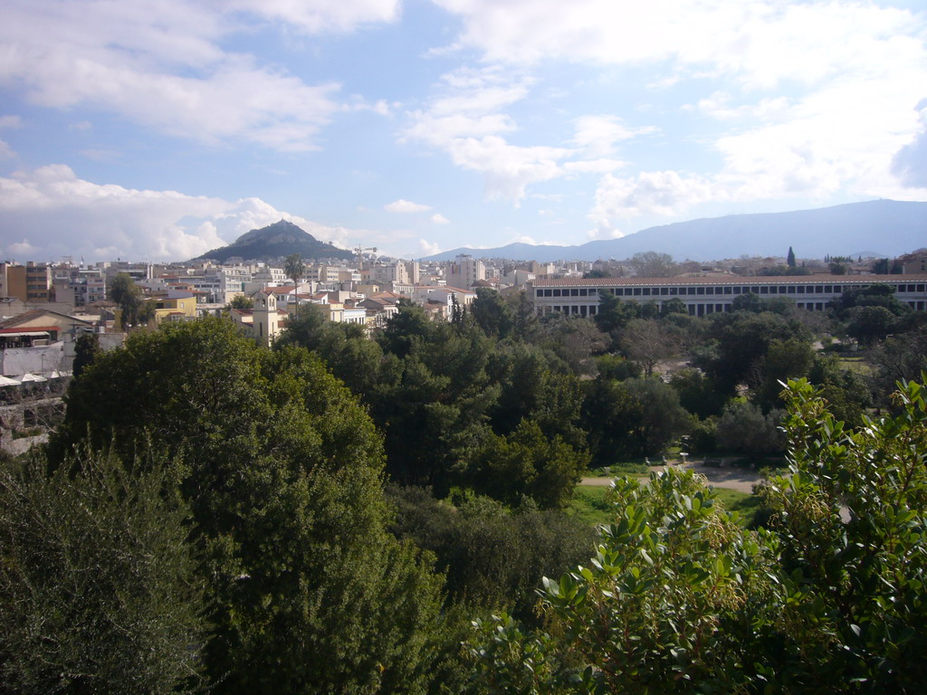 View of Ancient Agora from the Temple of Hephaestus