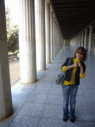 Miaomiao at Stoa of Attalos, Ancient Agora