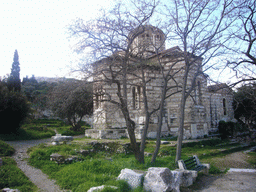 The Byzantine church Agii Apostoli Solaki (Holy Apostles Solaki) at the Ancient Agora
