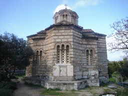 The Byzantine church Agii Apostoli Solaki (Holy Apostles Solaki) at the Ancient Agora
