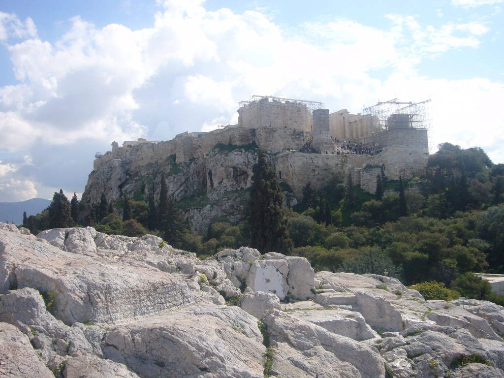 The Acropolis, viewed from the Areopagus