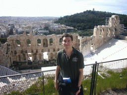 Tim at the Odeon of Herodes Atticus