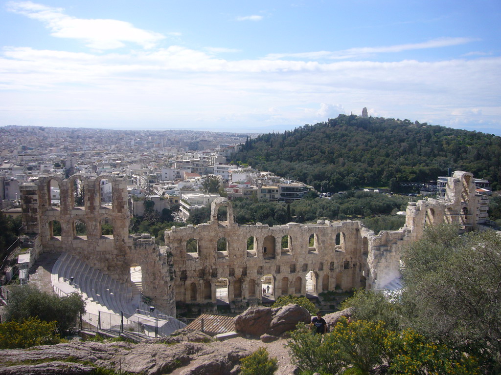 Odeon of Herodes Atticus and surroundings