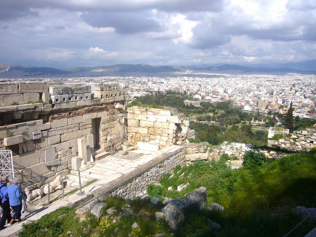 The Entrance of the Acropolis, the Ancient Agora, and surroundings