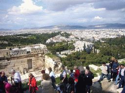 The Entrance of the Acropolis, the Areopagus and the Pnyx, viewed from the Propylaia