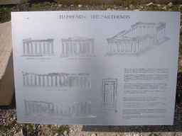 Explanation on the Parthenon