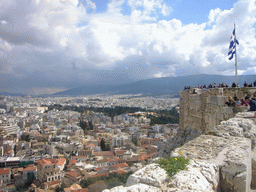 View from the Acropolis on the city center