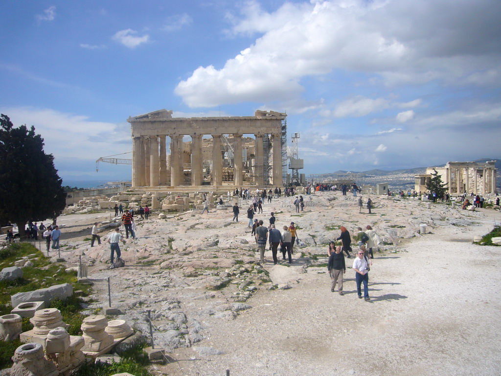 The Parthenon and the Erechtheion