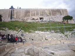The Theatre of Dionysos and the outer wall of the Acropolis