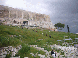 The Theatre of Dionysos and the outer wall of the Acropolis