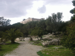 The Acropolis, seen from the Temple of Olympian Zeus