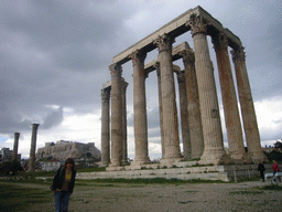 Miaomiao at the Temple of Olympian Zeus