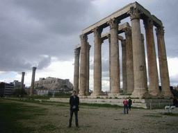 Tim at the Temple of Olympian Zeus