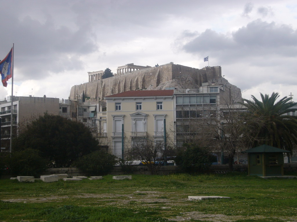 The Acropolis, seen from the Temple of Olympian Zeus