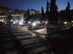 Syntagma square, by night