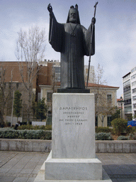 Statue of Archbishop Damaskinos of Athens