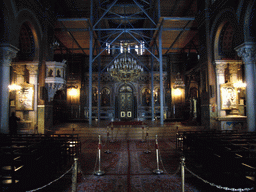 Inside the Metropolitan Cathedral of Athens