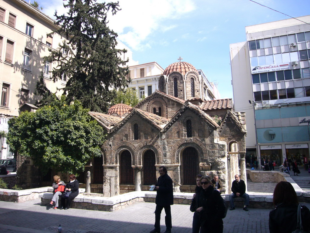 Church of Panaghia Kapnikarea in Ermou street