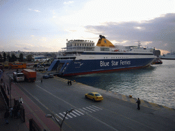 Boat in Piraeus harbour