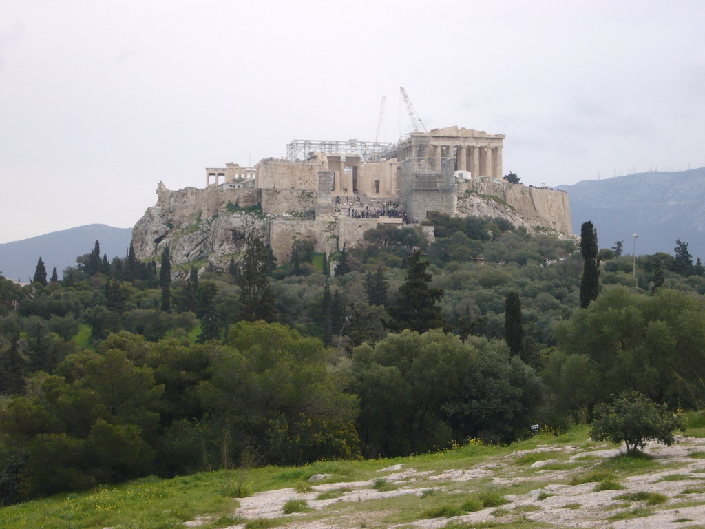 View on the Acropolis from the Pnyx