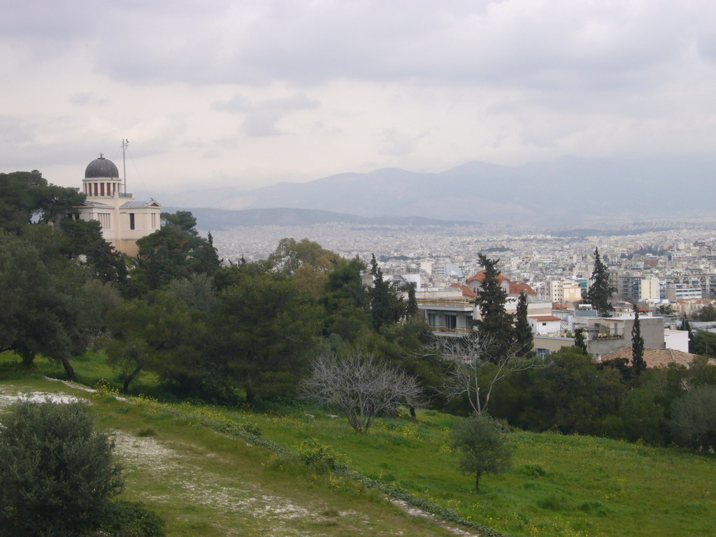 The National Observatory of Athens on top of Lofos Nymphon (Hills of the Nymphs)