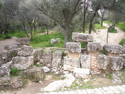 Ruins at the foot of Filopappos Hill