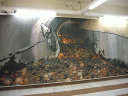 Photo of archaeological findings in Acropoli metro station
