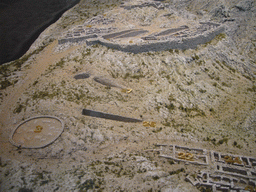 Scale model of the Acropolis of Mycenae, in the National Archaeological Museum