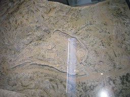 Scale model of the Acropolis of Mycenae, in the National Archaeological Museum