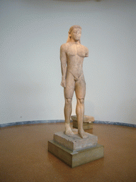 Kouros statue, in the National Archaeological Museum