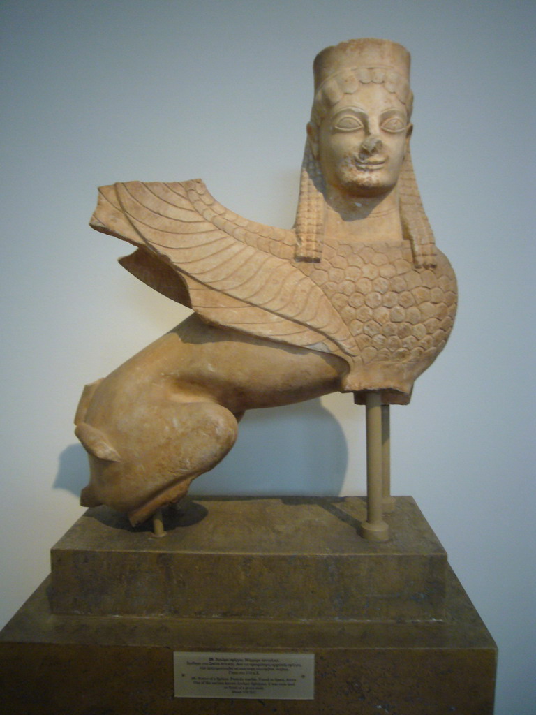 Winged Sphinx, in the National Archaeological Museum