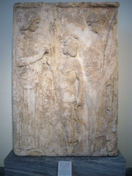 Marble relief plaque, in the National Archaeological Museum