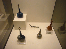 Glass vases, in the National Archaeological Museum